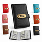 🥳LAST DAY SPECIAL PRICE ￡9.99💞100-Transparent-Pocket Currency Collectors Album, Top-Grade PU Leather, Password Lock, Durable Material, High Clarity Transparent Sleeves, Banknote Binder, Gift-Ready Office Accounting Supplies for Gift Use🎁