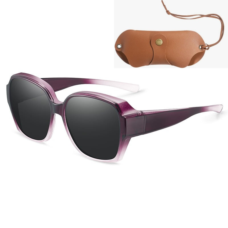 🎉LIMITED SALE：ONLY ￡6.99!!😎UV400 Protection Fit Over Glasses Sunglasses