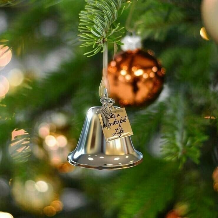 🔔BEST GIFT🔔Memorial Ornaments Angel Wings Bell🎄