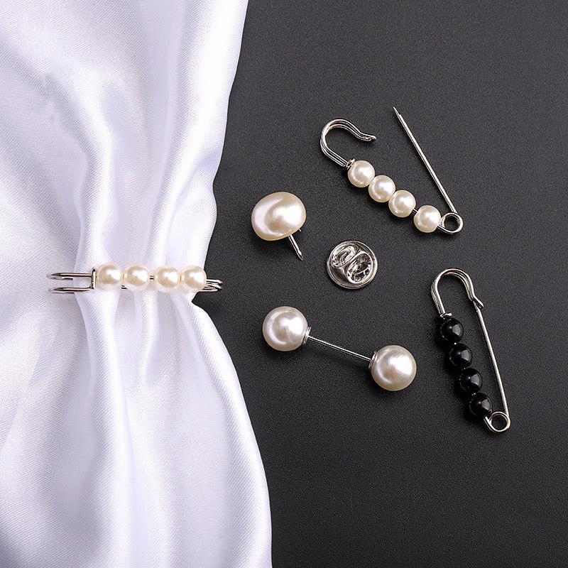 ✨ Buy 3 Get 9 FREE 💥Pearl Corset Brooch | Elegant Waist & Collar Fashion Pin