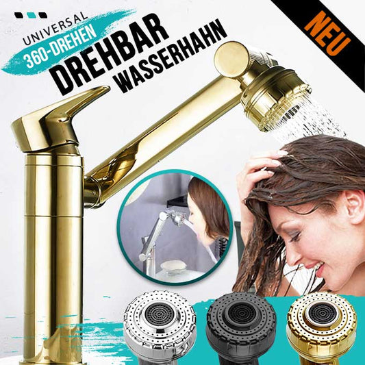 Rundum drehbarer Wasserhahn