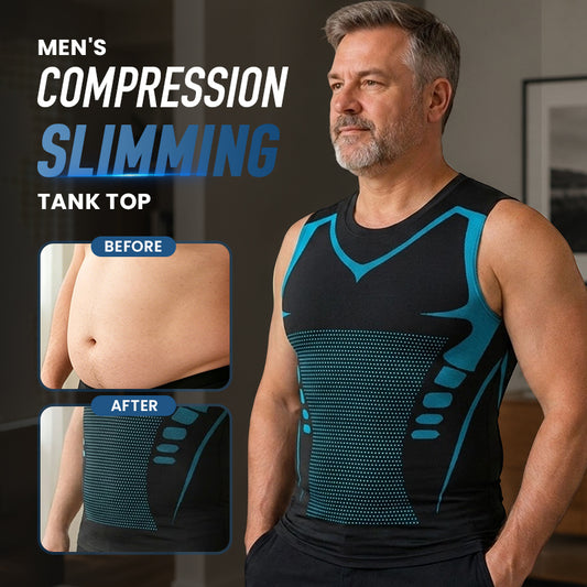🔥LAST DAY SPECIAL PRICE: ￡9.99! 💪 Slimoly® Ionic Shaping Vest – Compression & Cooling – Body Contouring & Sleeveless – Invisible Under Clothes 🕶️