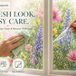 💐Colorful Floral Bouquet Window Sticker🖼️ Make Your Window Beautiful in Seconds! Cut to any size you like!