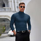 👕 60% OFF NOW! 🔥 Men's High Neck Slim Fit T-Shirt - Stretchy & Breathable for Gym or Casual, Modern Style & Comfort 🏃‍♂️📦