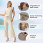 🌸New Arrival 50%OFF💖 Women's Casual Sleeveless Top and Drawstring Pants 2-Piece Set