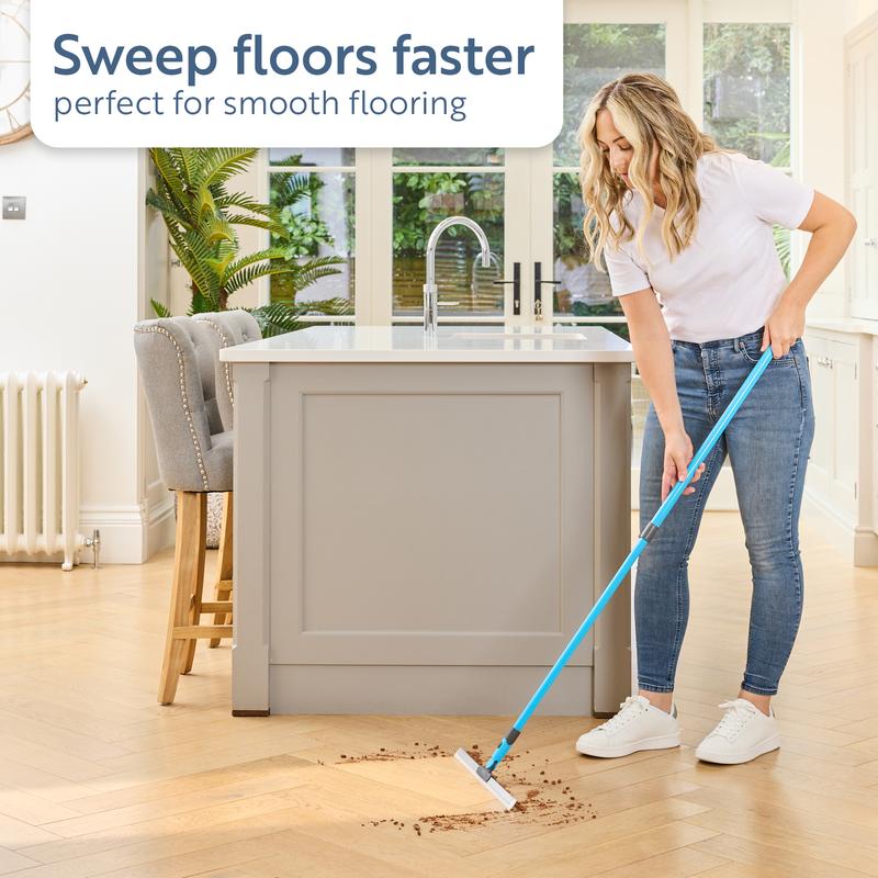 🧼LAST DAY SALE: Only £10.99! 🔥🔥Minky Flexi Edge Sweeper: Multi-Surface Cleaning for Floors, Carpets & Windows– UK Ready! 🇬🇧