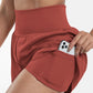 ✨️2025 Hot Sale 49% OFF🥰High Waisted 2-in-1 Yoga Shorts & Side Pockets