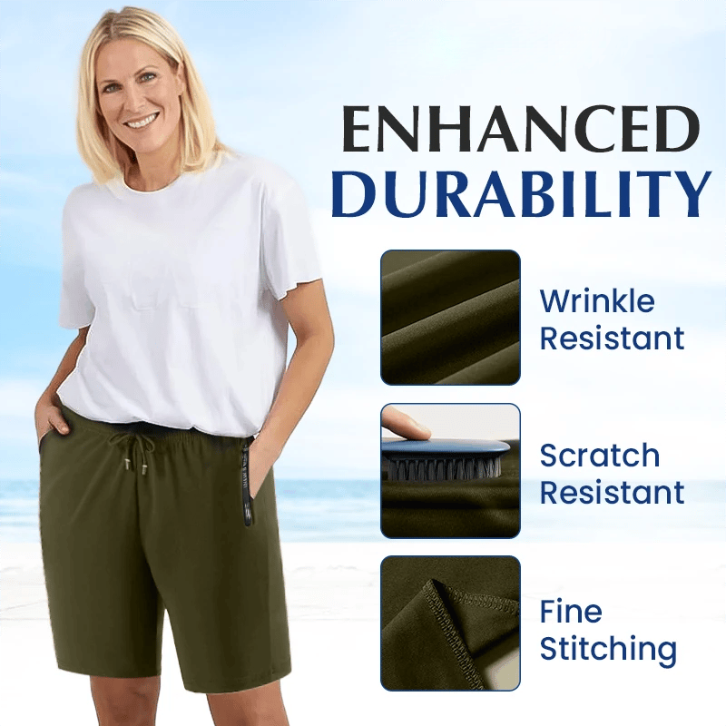 ⏳Last Day Special Price Only￡9.99 🩳✨Unisex Ice Silk Quick Drying Stretch Shorts
