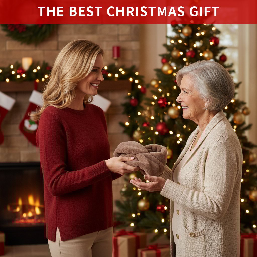 🎁Christmas Sale 49% OFF❄️ Faux-Fur Pull-Through Scarf with Hidden Pocket