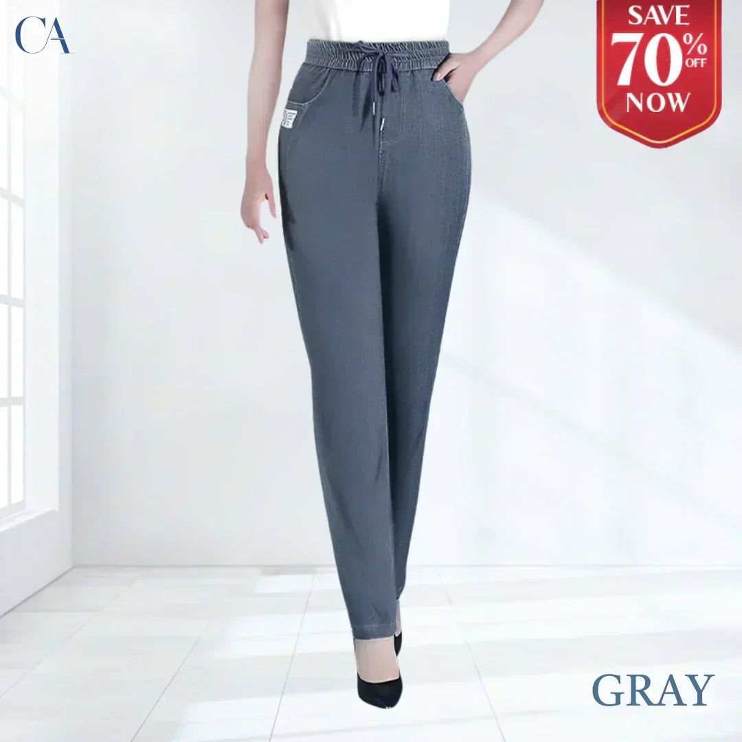 ⏳Limited-time 65% discount!!💕👖High Waist Ultra-Stretch Mom Jeans
