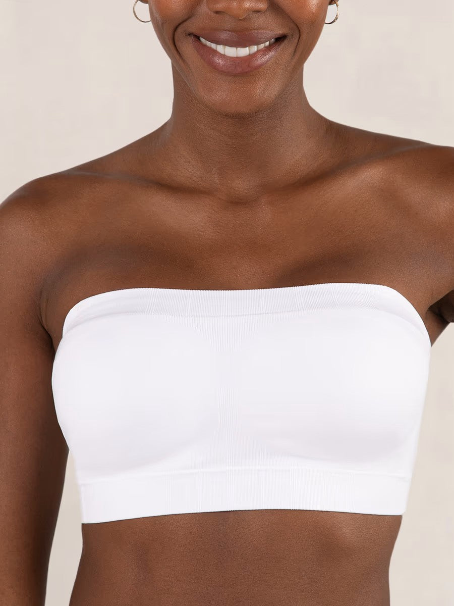 ⛱️Last Day Special Price ￡10.99!!🤩🔥Convertible Strapless Bandeau Bra with Wireless Comfort, Anti-Slip Grip & Removable Straps
