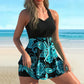 Modest Swim Set🩱Full-Coverage Tankini + Boyshorts with Pockets | Sun-Safe UPF 50+ ☀️🛡️ | Perfect for Beach Days 🌊🇬🇧