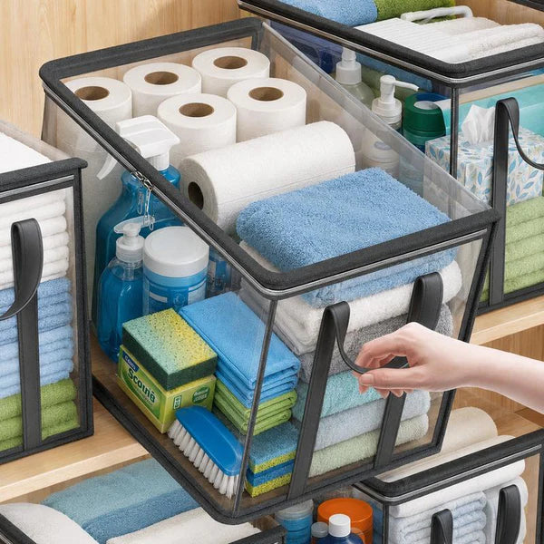 🔥Limited TimePromotion 49% OFF 📦Large Heavy-Duty Thick Plastic Clear Storage Bag for Clothes, Moving & Storage