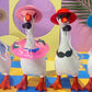 7 Inch Desk Goose Statue Dress Up Outfits/Outfits Only