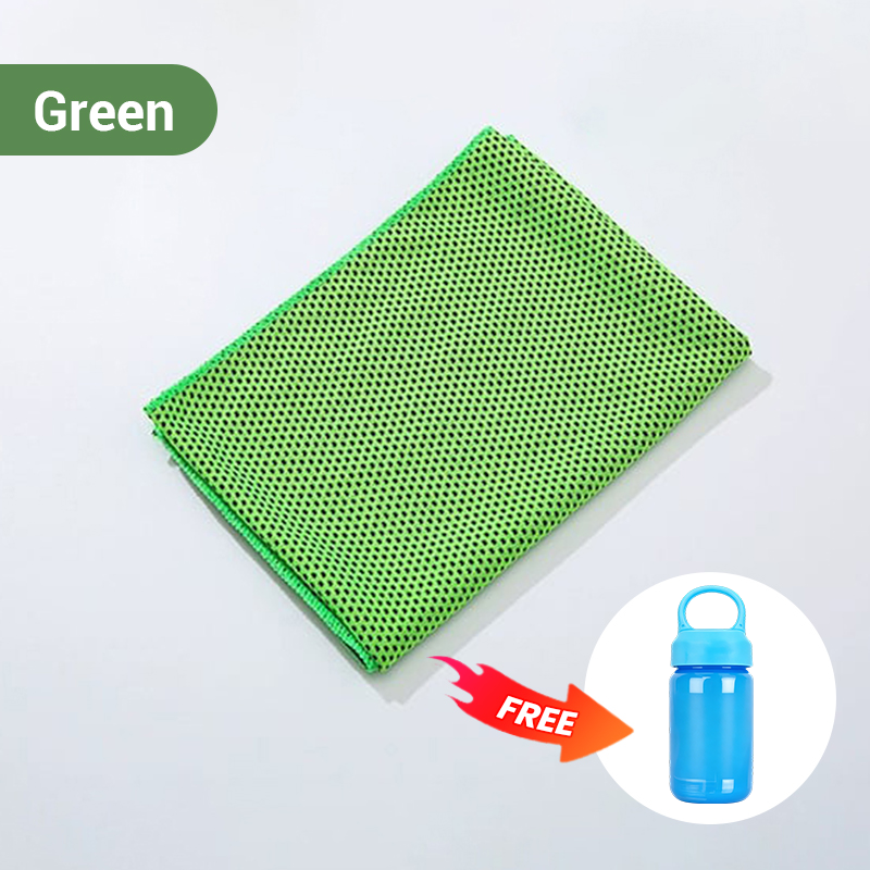 ⏰Last Day Buy 1 Get 1 Free❄💦Cold Sweat Towel You Can Use Anywhere, Anytime! Reusable Soft Absorbent Cooling Portable