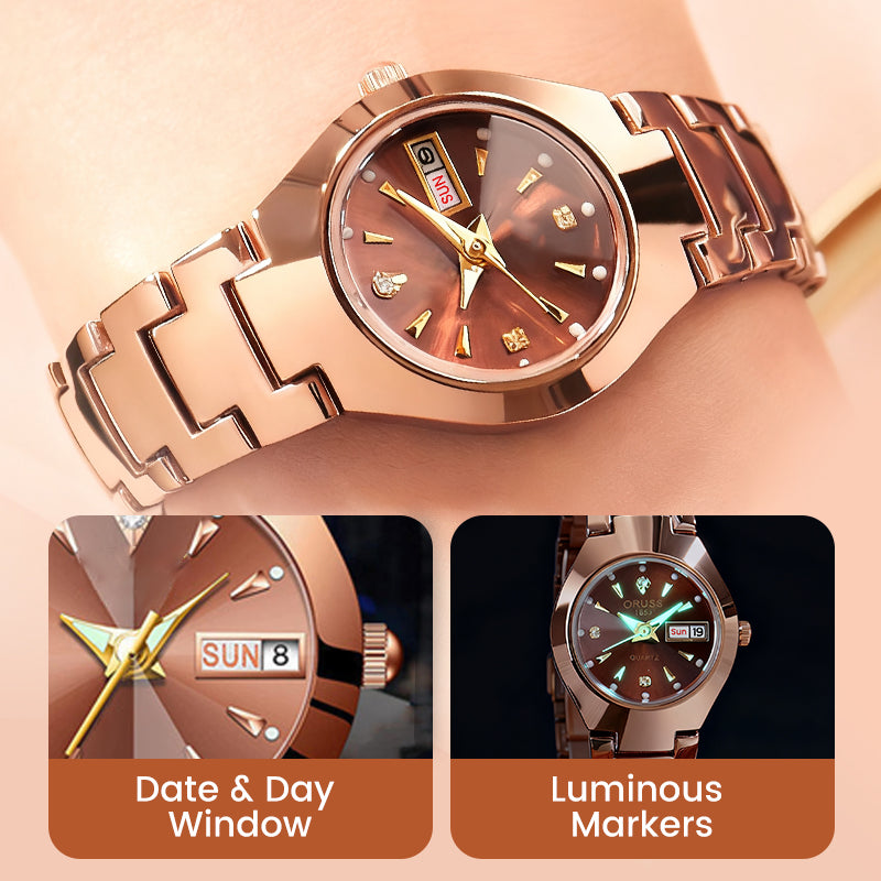 🔥50% OFF FLASH SALE | Elegant Casual Waterproof Quartz Watch Women Gift