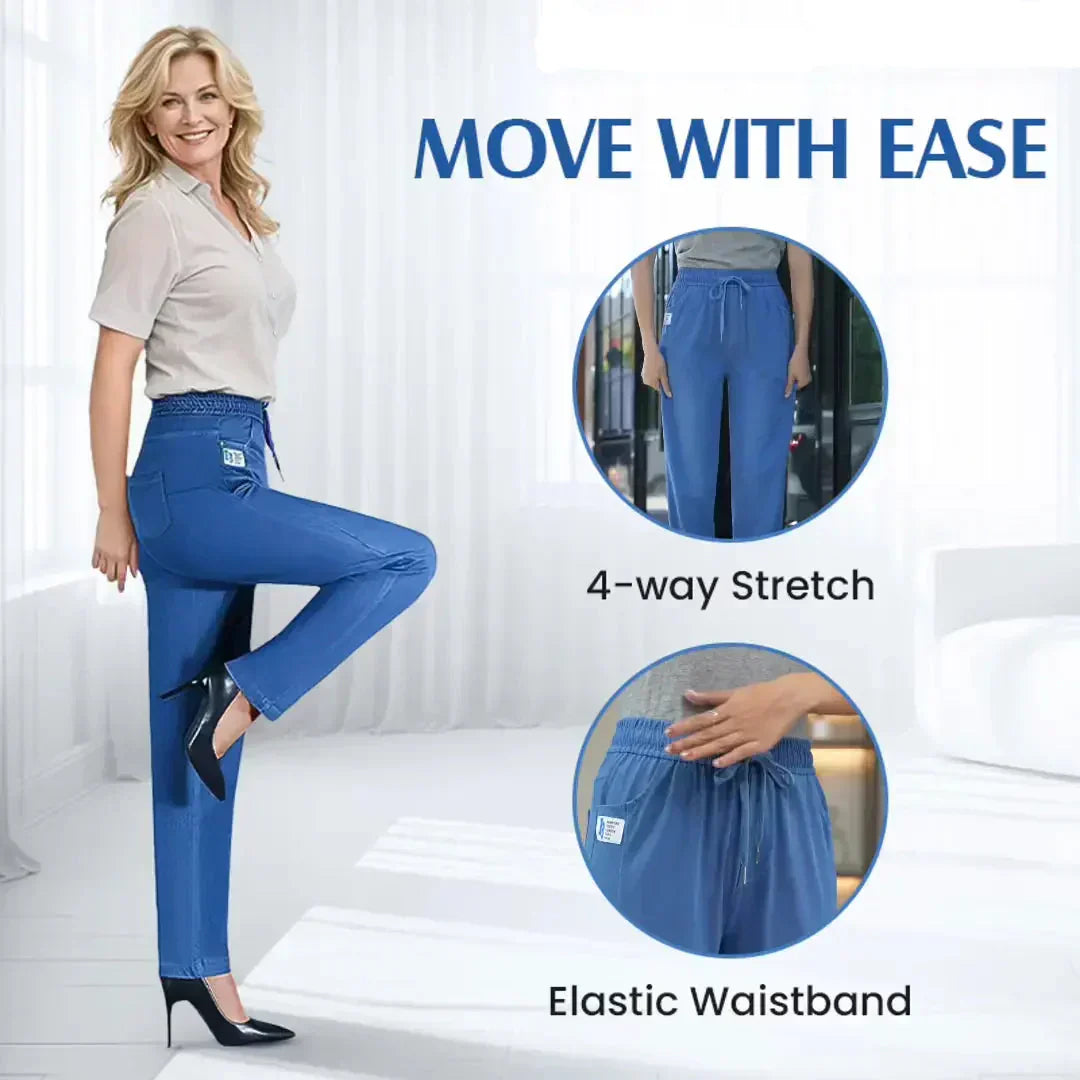 ⏳Limited-time 65% discount!!💕👖High Waist Ultra-Stretch Mom Jeans