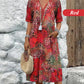 2026 Hot Sale 💥Safari Chic Leopard Dress