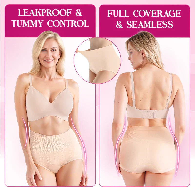💥Year-End Clearance Sale-70% OFF💞Leakproof High-Waist Tummy-Control Butt-Lifting Panties