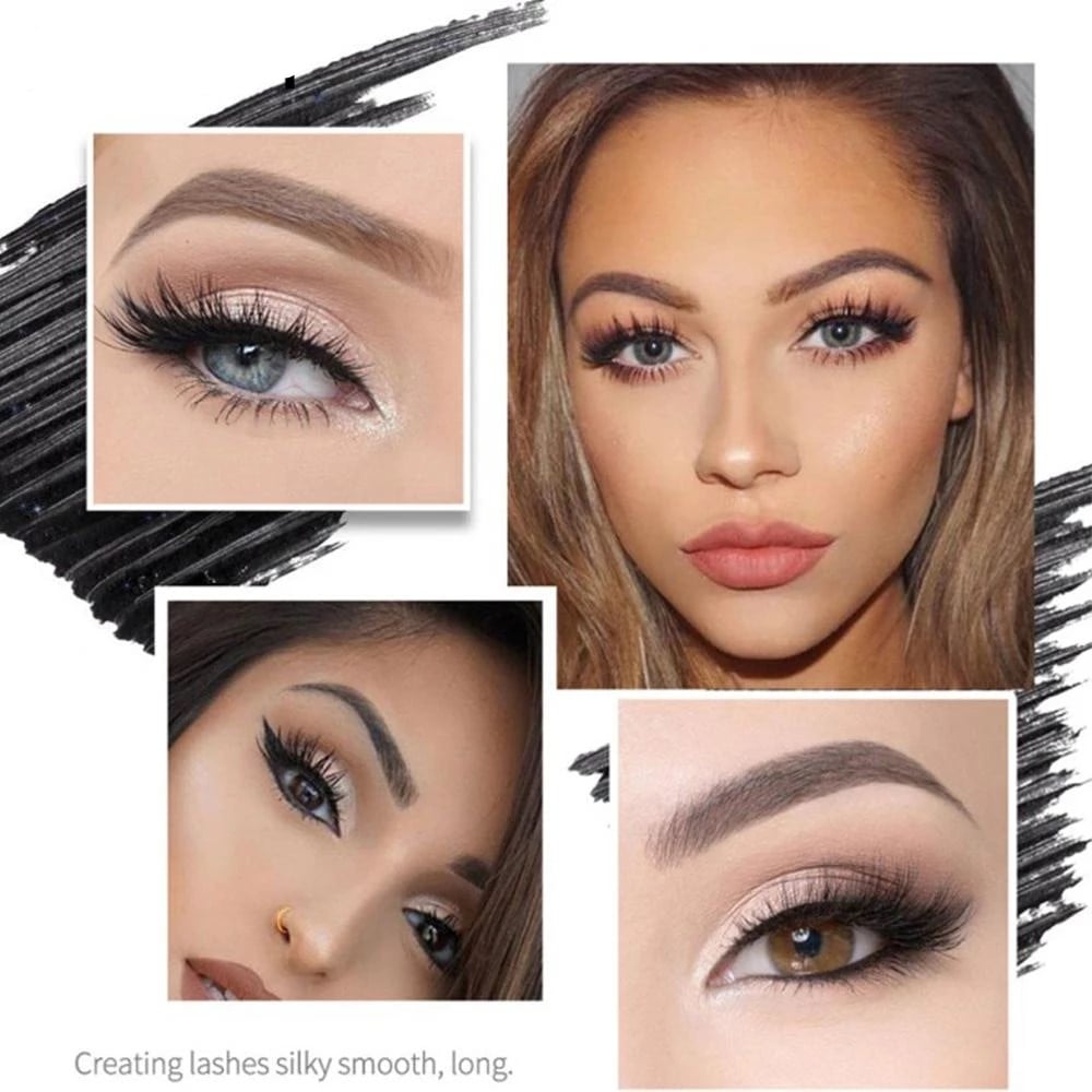 4D Silk Fiber Mascara – Waterproof, Volumizing & Lengthening