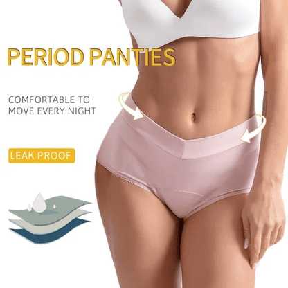 High-Waisted Leak Proof Period Panties