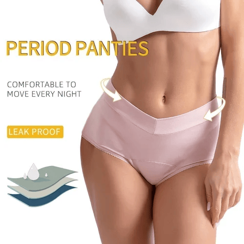 High-Waisted Leak Proof Period Panties