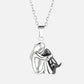Necklace with "Embrace" Pendant