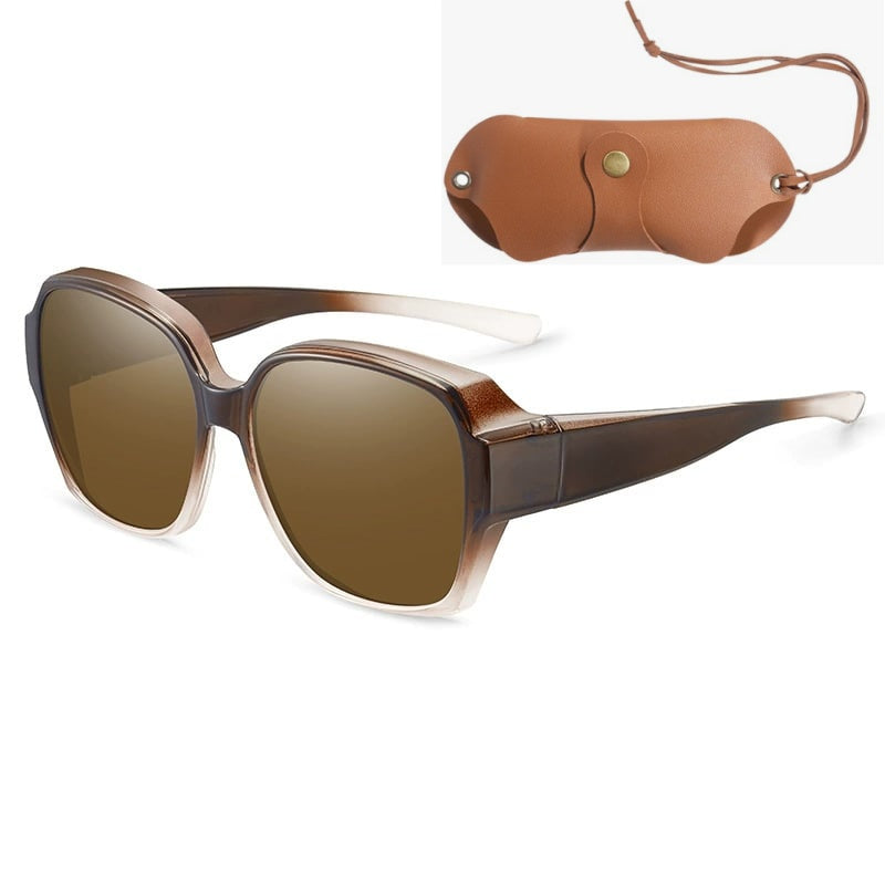 🎉LIMITED SALE：ONLY ￡6.99!!😎UV400 Protection Fit Over Glasses Sunglasses