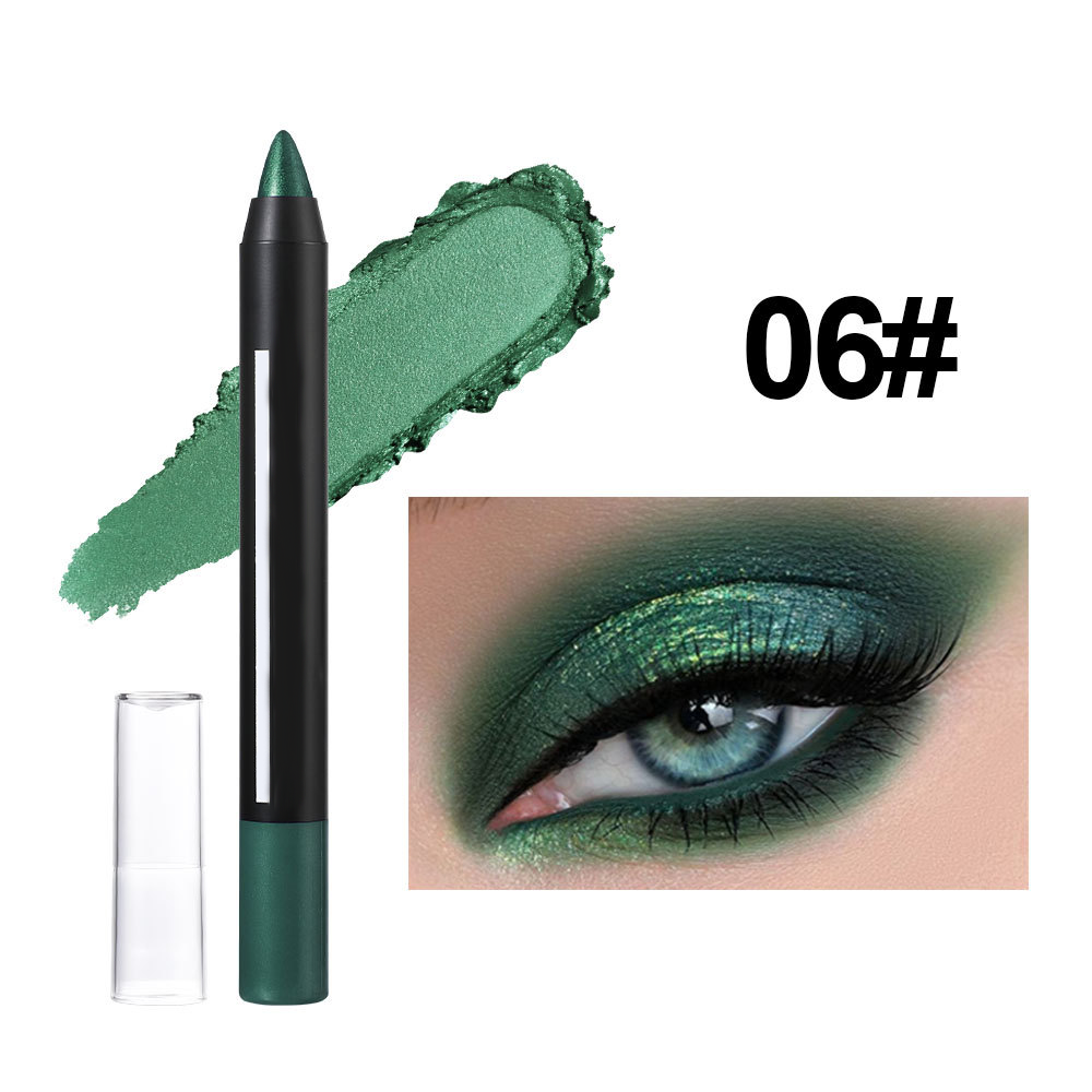 ✨LIMITED‑TIME 50% OFF! ✨Waterproof Highlighter Eyeshadow Pencil, Shimmer Glitter Cream Makeup Stick, Long‑Lasting for Eyes, Face & Party Looks