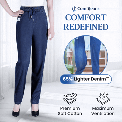 ⏳Limited-time 65% discount!!💕👖High Waist Ultra-Stretch Mom Jeans