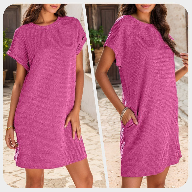 💜 Women's Relaxed Pocket Dress