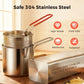 🔥Hot Sale 49% OFF🔥304 Stainless Steel Multifuntional Fryer