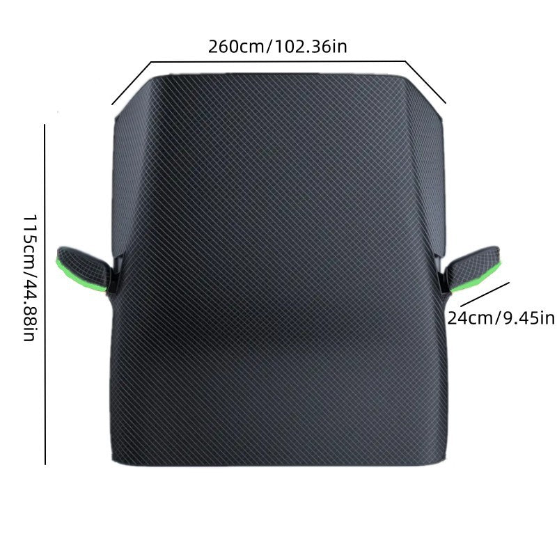 📢📢40% OFF !! ⏰Windshield Anti-Snow & Anti-Frost Cover with Mirror Protection – Ready-to-Drive in Any Weather!