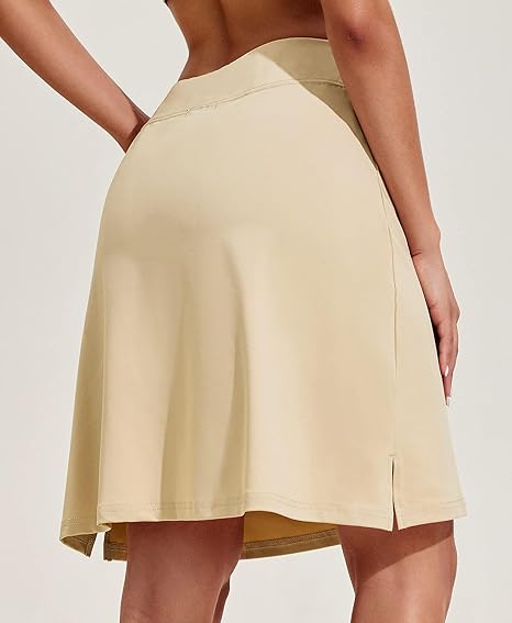 Women's 20" Knee Length Skorts Golf Tennis Skirt