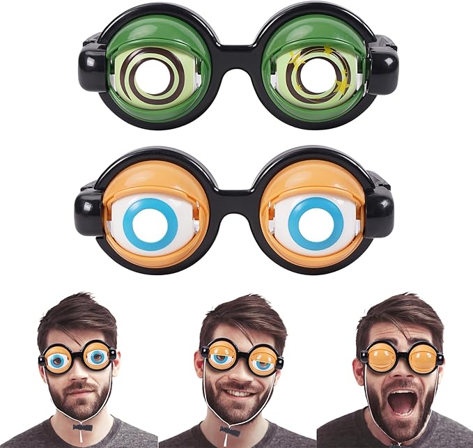 🔥CHRISTMAS SALE 50% OFF!!🏆Flash Sale💥Funny Glasses with Winking Eye Mechanism🥸
