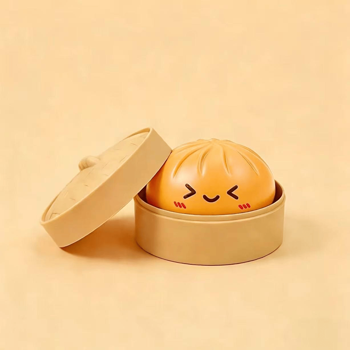 🔥Last Day 50% OFF🎁Glitter Dumpling Squishy Steamer Blind Box Surprise Squeeze Fun
