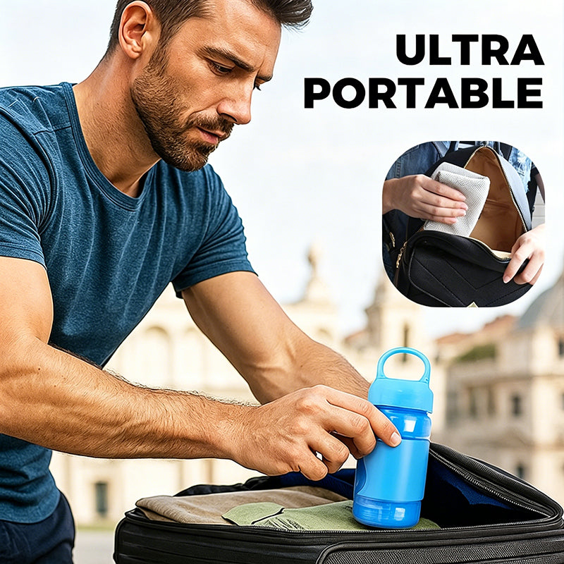 ⏰Last Day Buy 1 Get 1 Free❄💦Cold Sweat Towel You Can Use Anywhere, Anytime! Reusable Soft Absorbent Cooling Portable