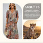 2026 Hot Sale 💥Safari Chic Leopard Dress