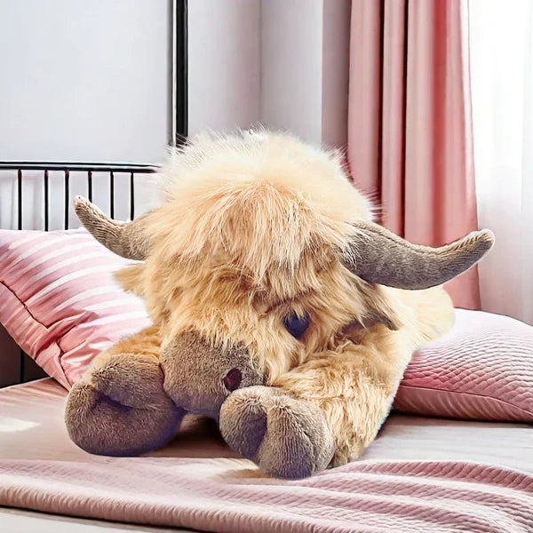 🔥Hot Sale🐂Weighted Highland Cow Plushy