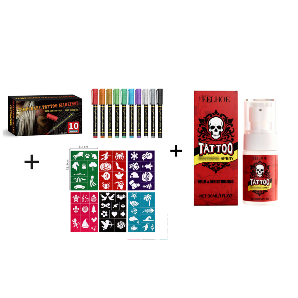 🔥Hot Sale 49% OFF🎨Perfect For Unique Body Art🔥Temporary Tattoo Markers for Skin