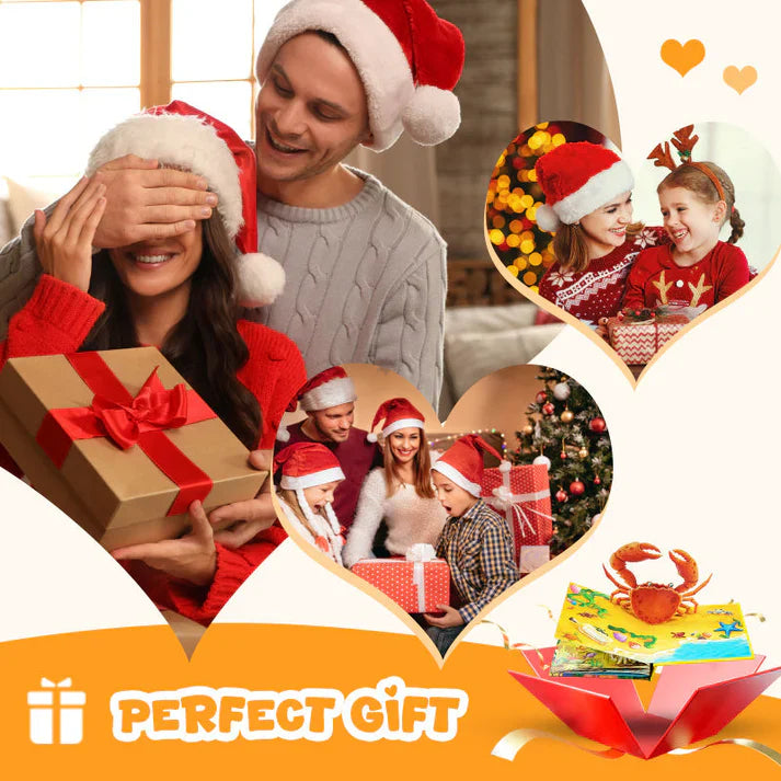 ✨【Kids' Animal-Themed Pop-Up Books】✨