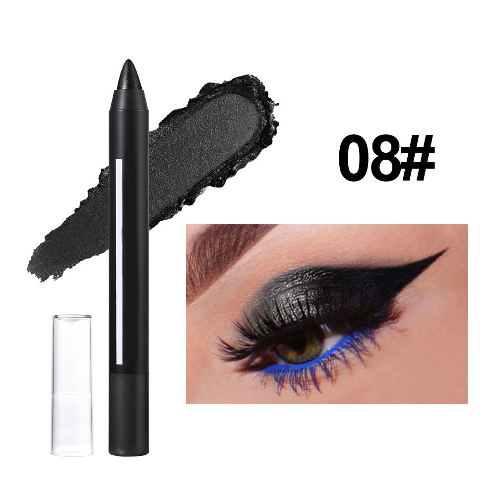 ✨LIMITED‑TIME 50% OFF! ✨Waterproof Highlighter Eyeshadow Pencil, Shimmer Glitter Cream Makeup Stick, Long‑Lasting for Eyes, Face & Party Looks
