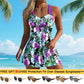 Modest Swim Set🩱Full-Coverage Tankini + Boyshorts with Pockets | Sun-Safe UPF 50+ ☀️🛡️ | Perfect for Beach Days 🌊🇬🇧