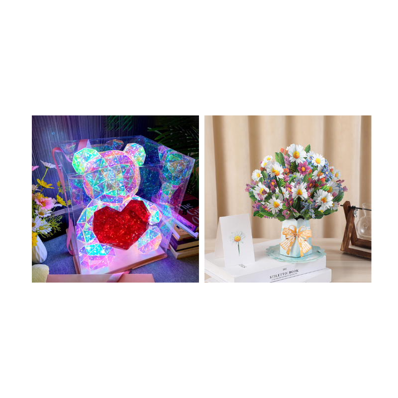 💕Anniversary Special - 50% OFF🎁 Colorful Glowing Bear