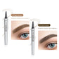 🎉High Quality 3D Waterproof Microblading Eyebrow Pen 4 Fork Tip Tattoo Pencil