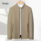 👑Men's Standing Collar Zipper Casual Jacket
