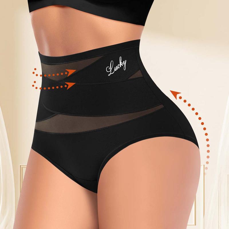 🌸 Last Day Special Price £5.99 ! 🎁Plus-Size High-Waist Cross Tummy Control Panties