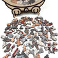 🎁Christmas Sale 49% OFF🎅135-Piece Morandi-Colored Cat Shaped Wooden Jigsaw Puzzle