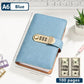 🥳LAST DAY SPECIAL PRICE ￡9.99💞100-Transparent-Pocket Currency Collectors Album, Top-Grade PU Leather, Password Lock, Durable Material, High Clarity Transparent Sleeves, Banknote Binder, Gift-Ready Office Accounting Supplies for Gift Use🎁