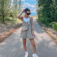 🔥Last Day Special Sale 49% OFF💃Casual Sleeveless Mini Dress With Built-In Shorts